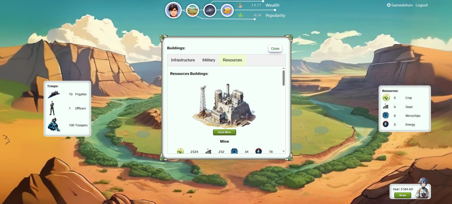 Construction catalogue